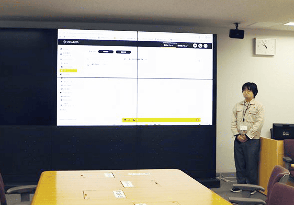 クロスゼロの画面