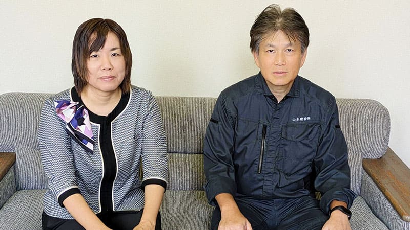 山本建設株式会社様の様子