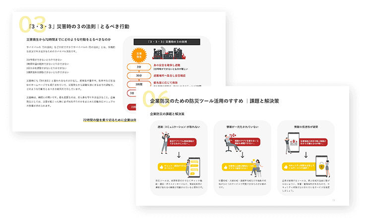 72時間の壁を乗り切る ホワイトペーパー中面の画像